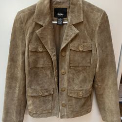 Women’s Mossimo Leather Jacket-Small