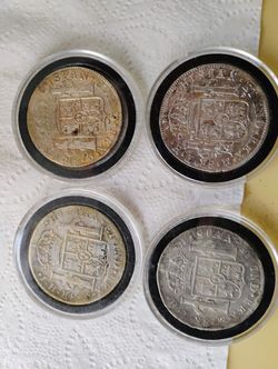 Silver Coins 8 Reales
