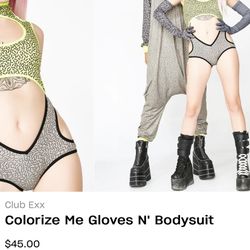 Rave/festival Body Suit 