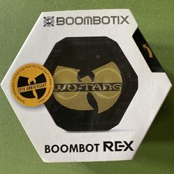 Wu-Tang Boombot REX Bluetooth Speaker NEW OPEN BOX RARE