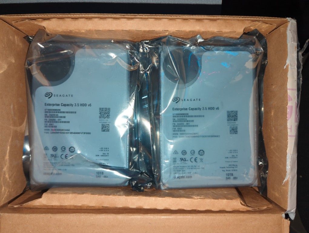 Seagate Enterprise Capacity 3.5 Hdd SAS