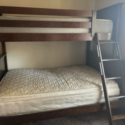 Twin and Full Bunk Bed