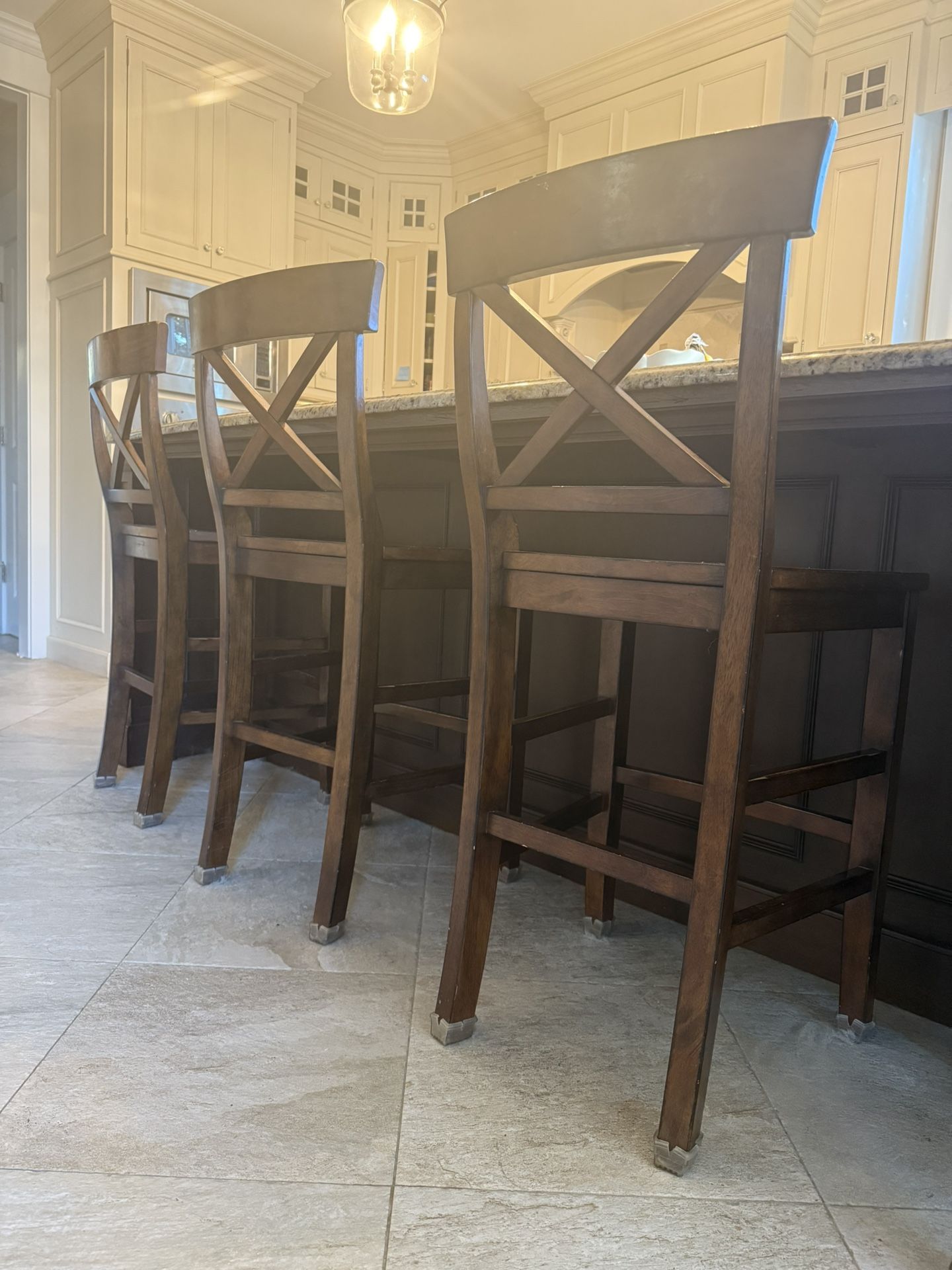 Pottery Barn Kitchen Island Counter/Bar Stools