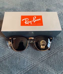RayBan CLUBMASTER Sunglasses 51MM Frame AUTHENTIC
