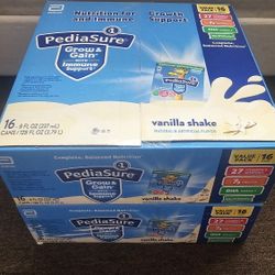 Pediasure Grow and Gain 16 Cans
