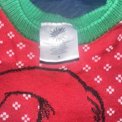 Grinch Sweater unisex Size small