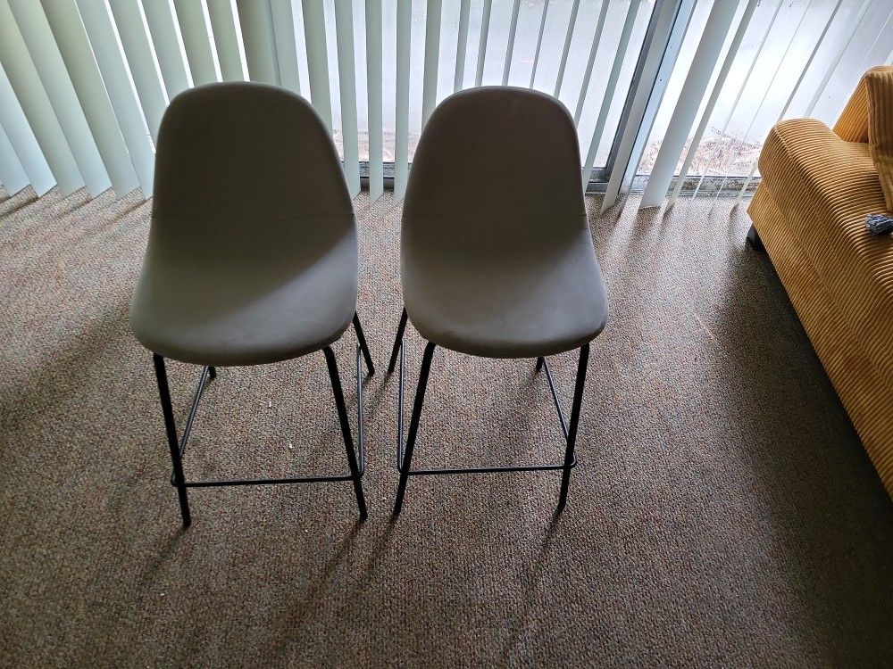 Bar Stools, Grey