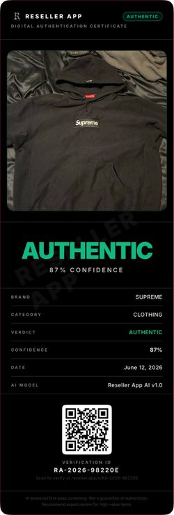 Supreme black box logo hoodie 2025