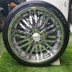 ☆☆ (4) 20's VERDES w/FALKIN  TIRES ☆☆