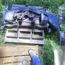 54” Mower Deck, 3 Spindles, No Motor, RR