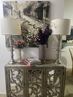 Two Z Gallerie Lamps 