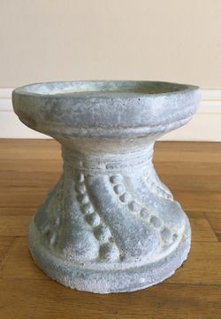 Concrete Pillar Candle Holder
