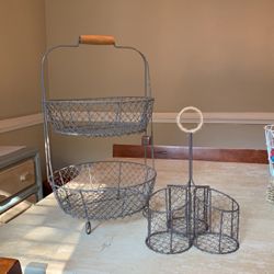 Chicken Wire Baskets
