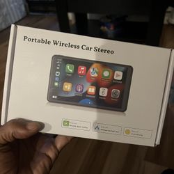 Portable Media CarPlay Mirror Radio