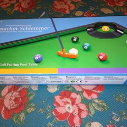Hammacher Schlemmer Putt-Putt Billiards Game
