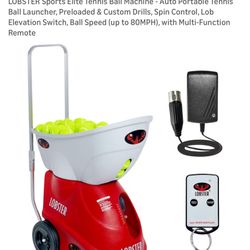 Lobster Elite Tennis Ball Machine 