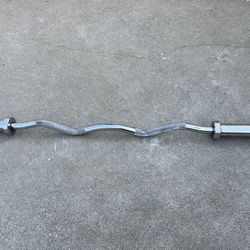 Chrome Olympic Curl Bar (GREAT CONDITION)