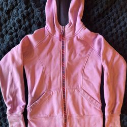 Girls Size 7/8 Zip Up Hoodie