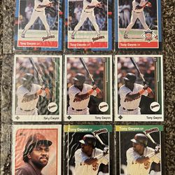 TONY GWYNN Baseball Cards (See Other Listings)