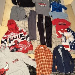 Boys Kids Size 10/12 Large Clothing Bundle 