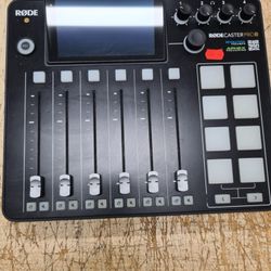 Rode RODECaster Pro II Integrated Audio Production Studio Bundle with 4x Zoom ZDM-1 Podcast Mic Pack and 32GB microSDHC Memory Card
