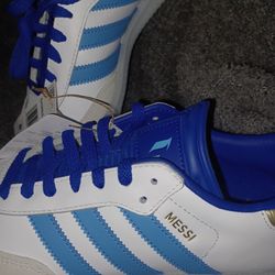 MESSI SAMBA SHOES SIZE #8 ADIDAS