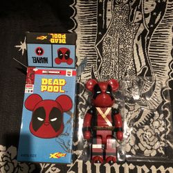BearBrick 400% Display Size Deadpool New 
