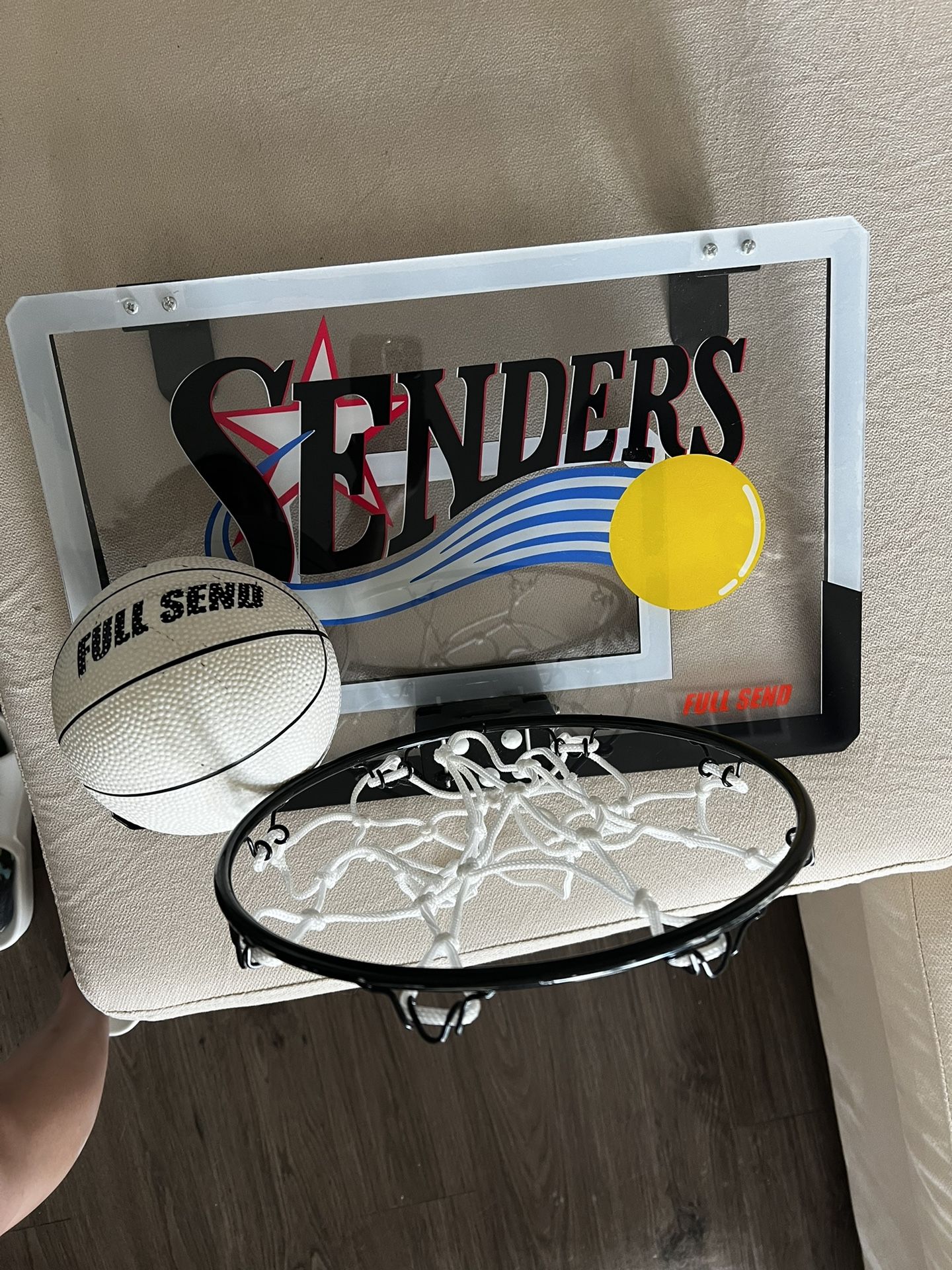 Full Send Basketball Hoop