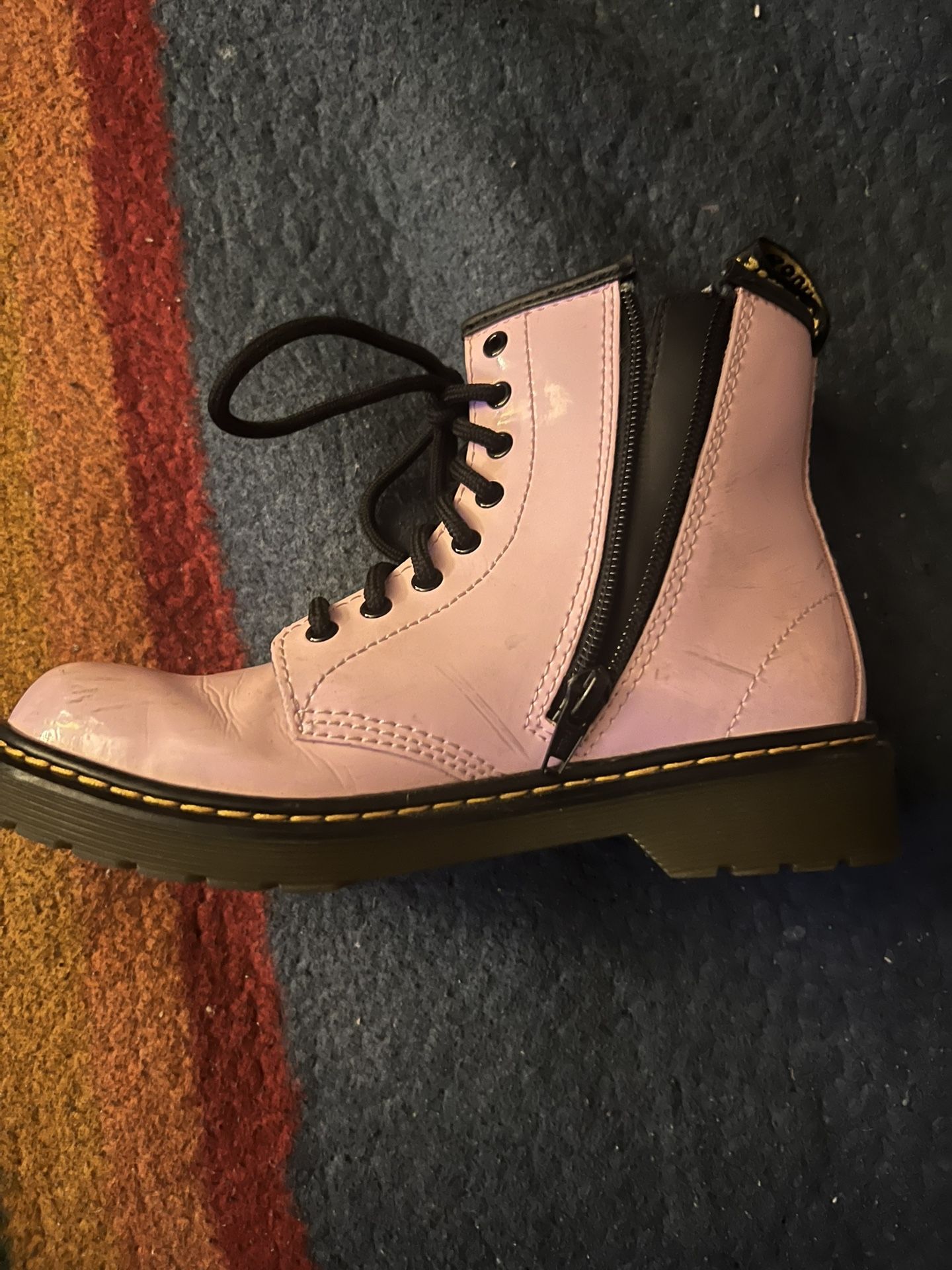 Girls Pink Dr Marten