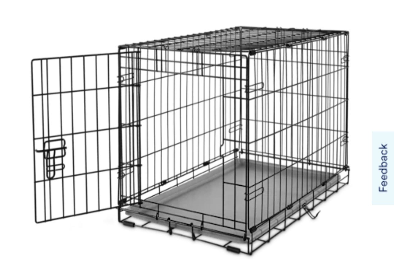 Collapsible Wire Dog Crate Large size 