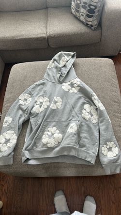 Denim tear grey hoodie