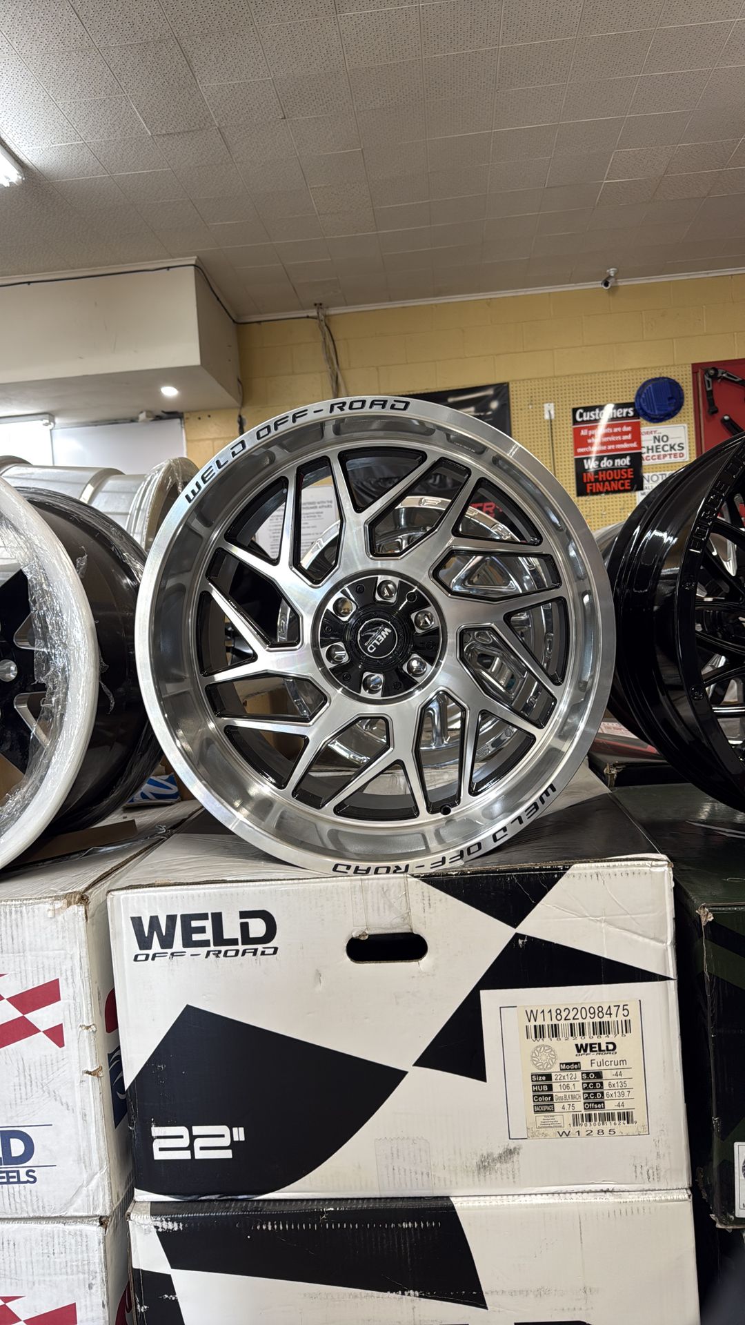 Weld performance 22x12