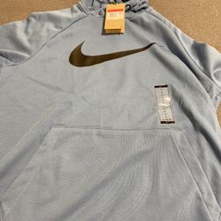 L Nike blue sweatshirt 