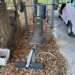 Work Out Weight Bench