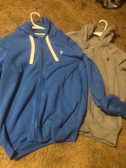 Polo jackets. Both size small