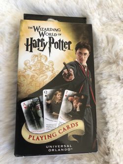 Harry Potter playing cards - New!