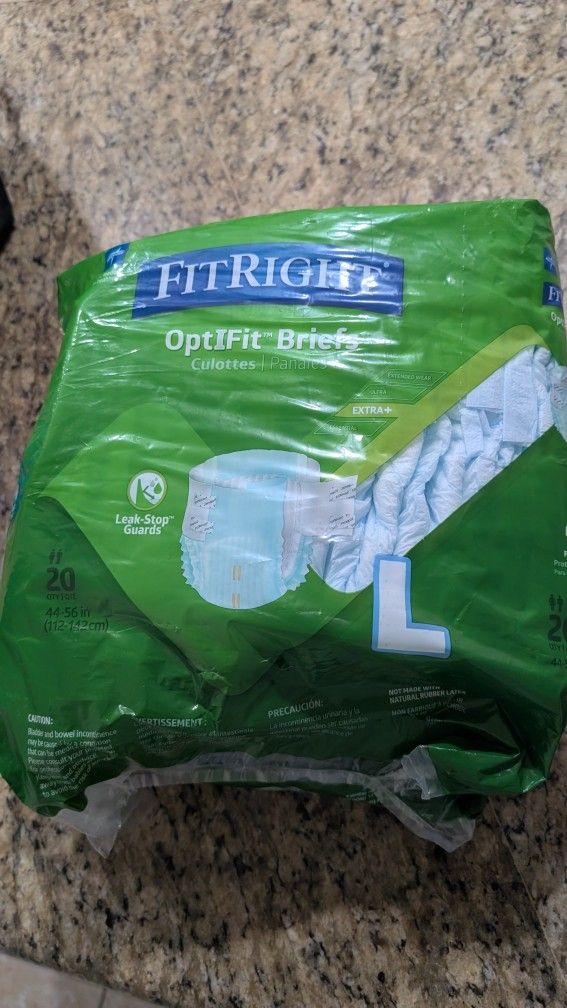 FREE Adult diaper briefs