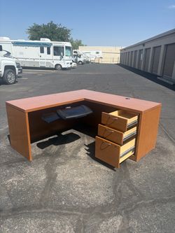 Nice L-Shaped Desk-$50