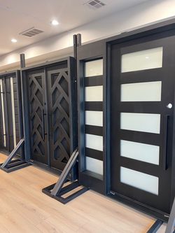 Iron door