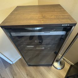 Vintage Sony R2400 Stereo System – 5-CD Receiver HCD-241 + Akai Record Player – EXCELLENT