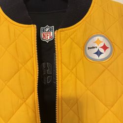 Kids Large Reversible Steelers Jacket 