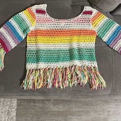 Knitted Rainbow Long Sleeve 