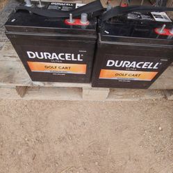 Two New 6 Volt AGM Sealed Maintain It's Free 75 Exchange