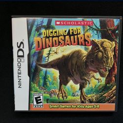Digging For Dinosaurs Nintendo DS game
