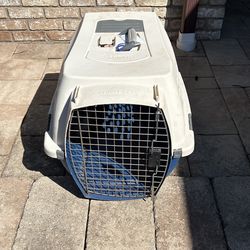 Medium Size Plastic Dog Crate  13 W By 23 Long