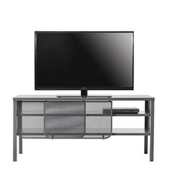 IKEA Nittorp TV Console - Gray Metal