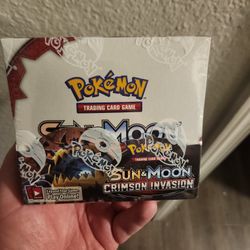 Sun & Moon Crimson Invasion Booster Box