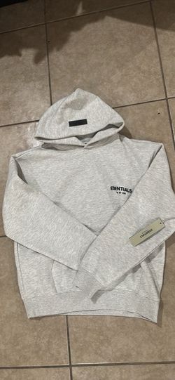 Essential light oatmeal Hoodie New