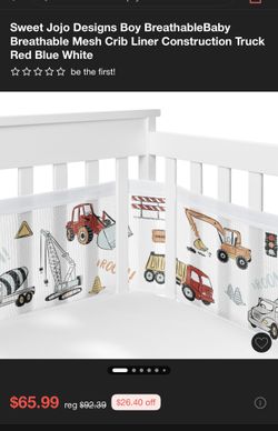 Breathable Mesh Crib Liner