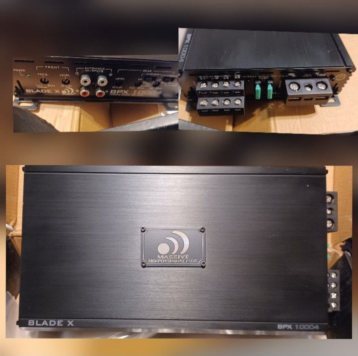 MASSIVE Blade X 4 Channel 1000 Watts Amplifier